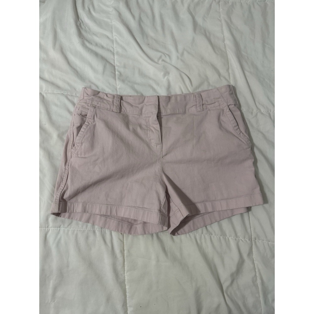 Vineyard Vines Women's Pink Cotton Shorts Size 10 Cotton Stretch Preppy Coastal